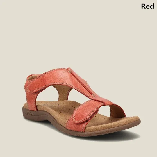 Buckle Open Toe Summer Arch of Foot Sandals Vintage Wedge Casual Women Sandals