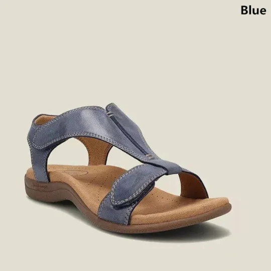 Buckle Open Toe Summer Arch of Foot Sandals Vintage Wedge Casual Women Sandals