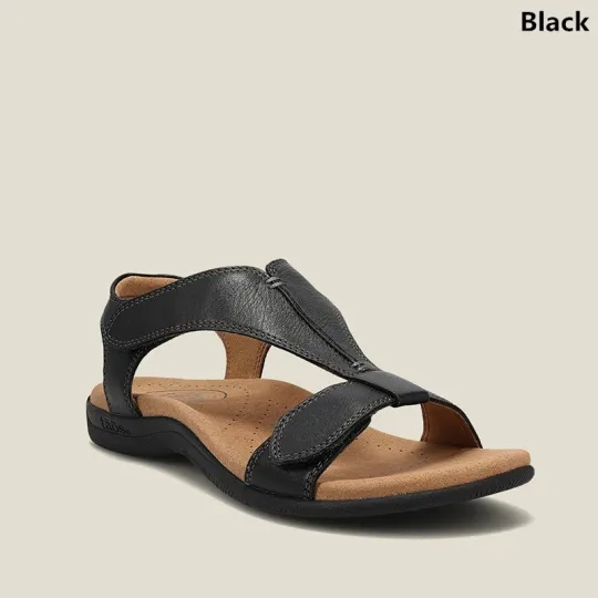 Buckle Open Toe Summer Arch of Foot Sandals Vintage Wedge Casual Women Sandals
