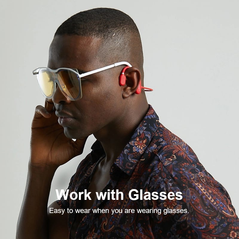 🎁LAST DAY 49% OFF - Bone Conduction Headphones - Bluetooth Wireless Headset🎧