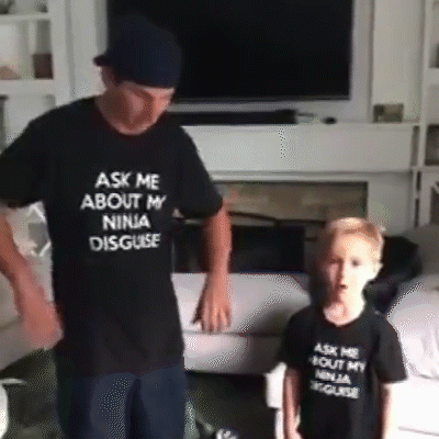 🔥2PCS Free Shipping-NINJA DISGUISE T-SHIRT🤣🤣