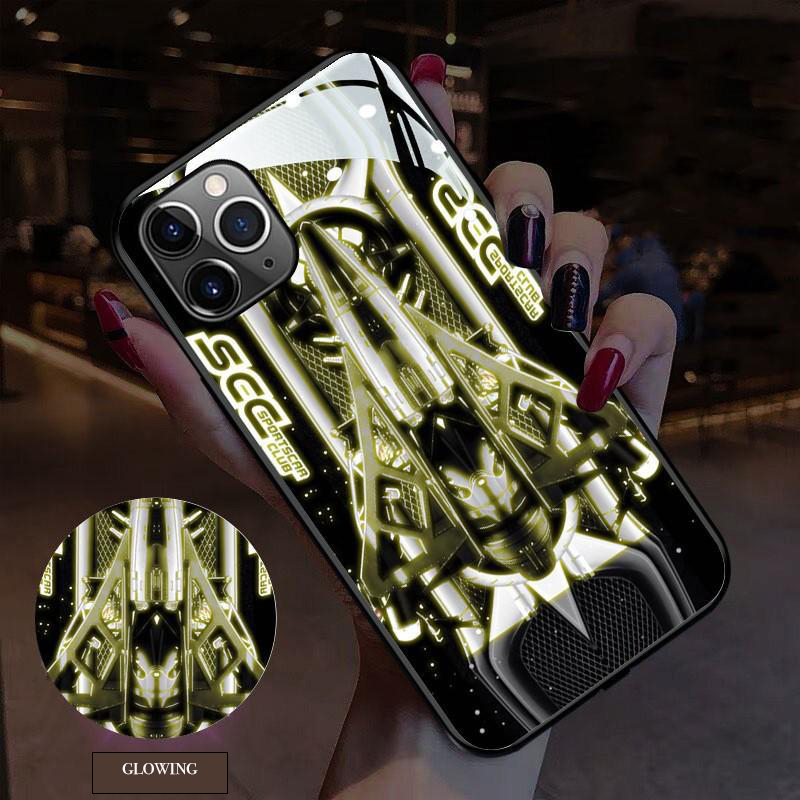 Voice Control Incoming Call Information Button LED Lighting Flashing Night Light For Apple