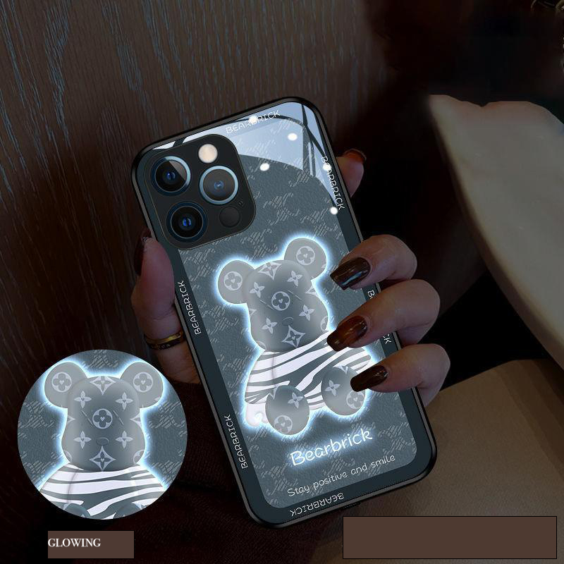 Voice Control Incoming Call Information Button LED Lighting Flashing Night Light For Apple