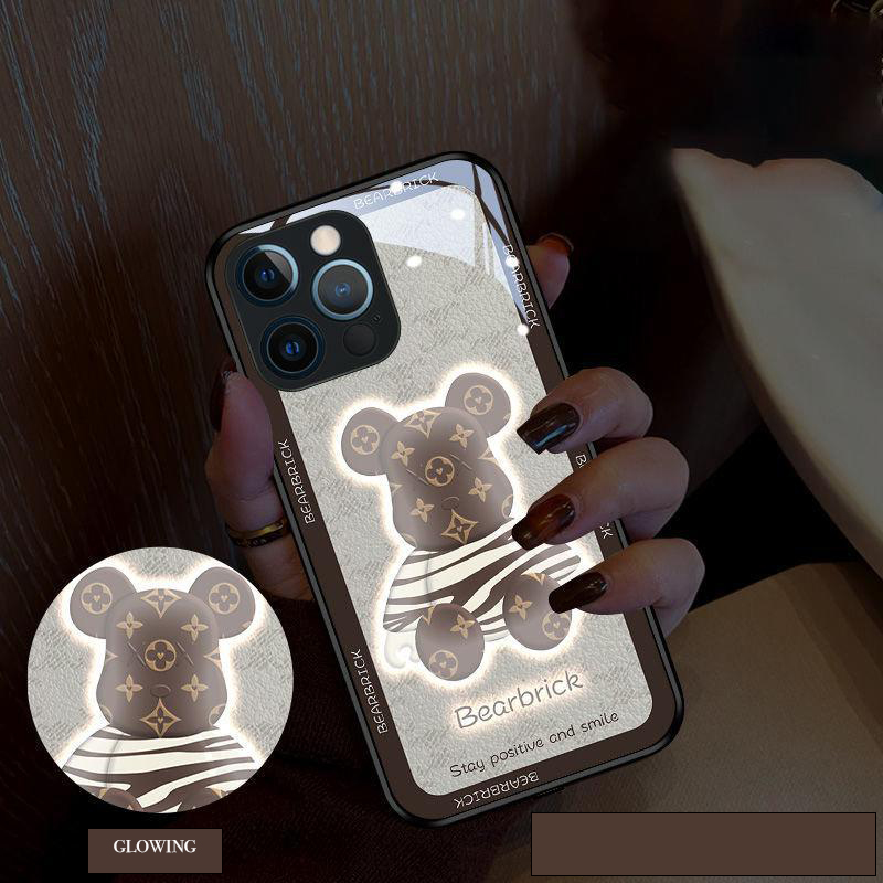 Voice Control Incoming Call Information Button LED Lighting Flashing Night Light For Apple