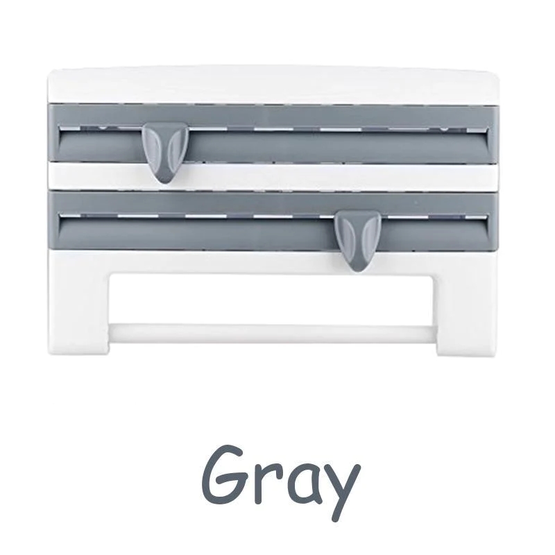 🎁Ανοιξιάτικη καυτή πώληση-30% OFF🥕 Πολλαπλών λειτουργιών ράφι αποθήκευσης ταινιών (καρφί δωρεάν)