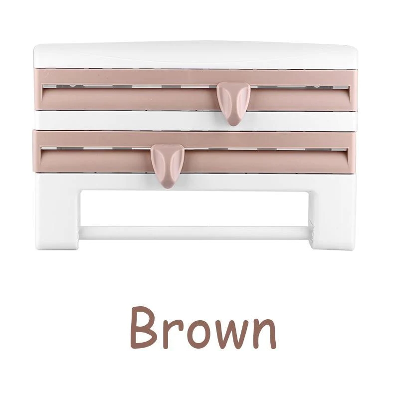 🎁Ανοιξιάτικη καυτή πώληση-30% OFF🥕 Πολλαπλών λειτουργιών ράφι αποθήκευσης ταινιών (καρφί δωρεάν)