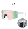 Polarized cycling goggles
