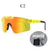 Polarized cycling goggles