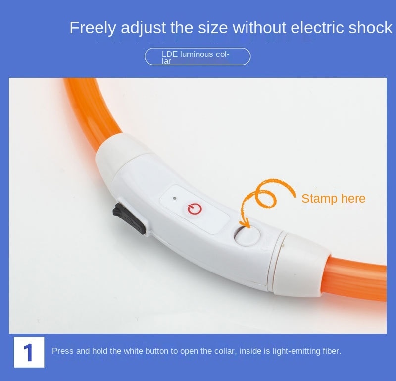 The Glow in the Dark Dog Collar is a safe and stylish way to keep your pet visible during their evening strolls. The luminous green material ensures they can be seen in dark, low-light conditions, while the adjustable size means it can fit any size of dog.