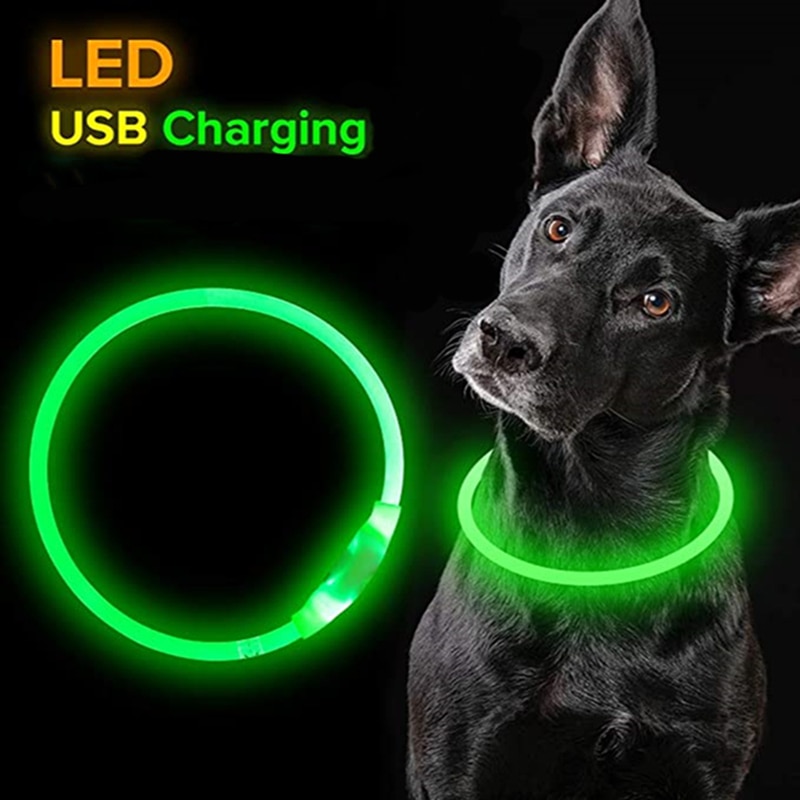 The Glow in the Dark Dog Collar is a safe and stylish way to keep your pet visible during their evening strolls. The luminous green material ensures they can be seen in dark, low-light conditions, while the adjustable size means it can fit any size of dog.