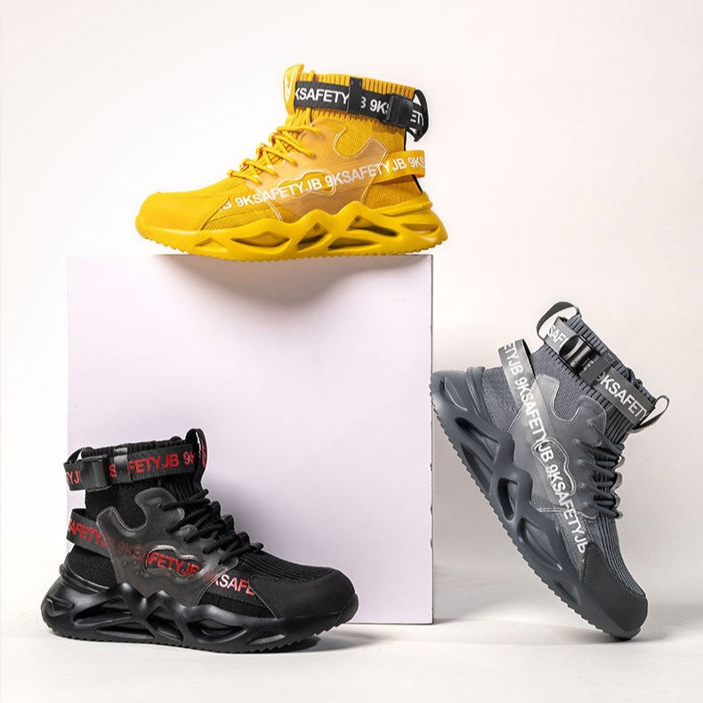 Steel Toe Work Shoes Breathable and safe 2023 New Upgraded version 🔥?