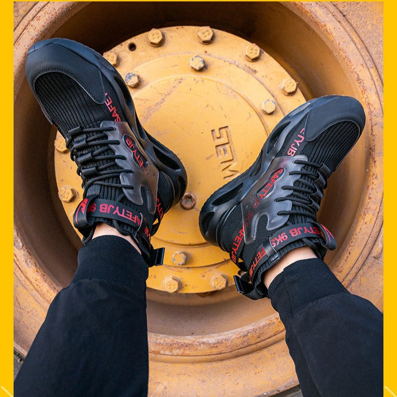 Steel Toe Work Shoes Breathable and safe 2023 New Upgraded version 🔥?