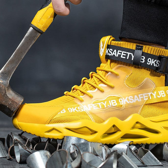 Steel Toe Work Shoes Breathable and safe 2023 New Upgraded version 🔥?