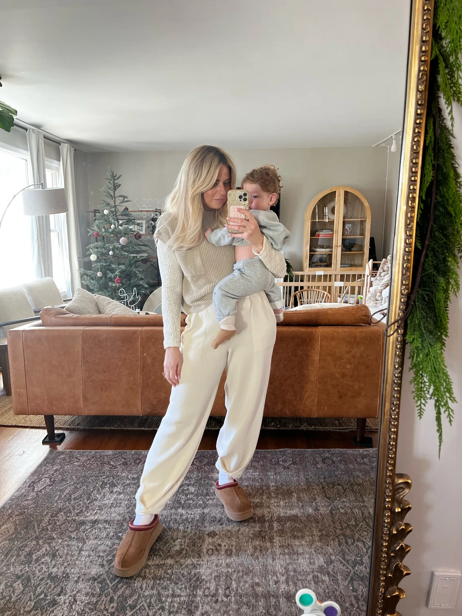 Women's Knitted Sweater Set