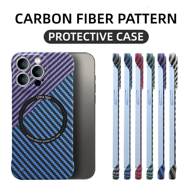 🔥Hot Sale🔥iPhone Carbon Fiber Magnetic Case