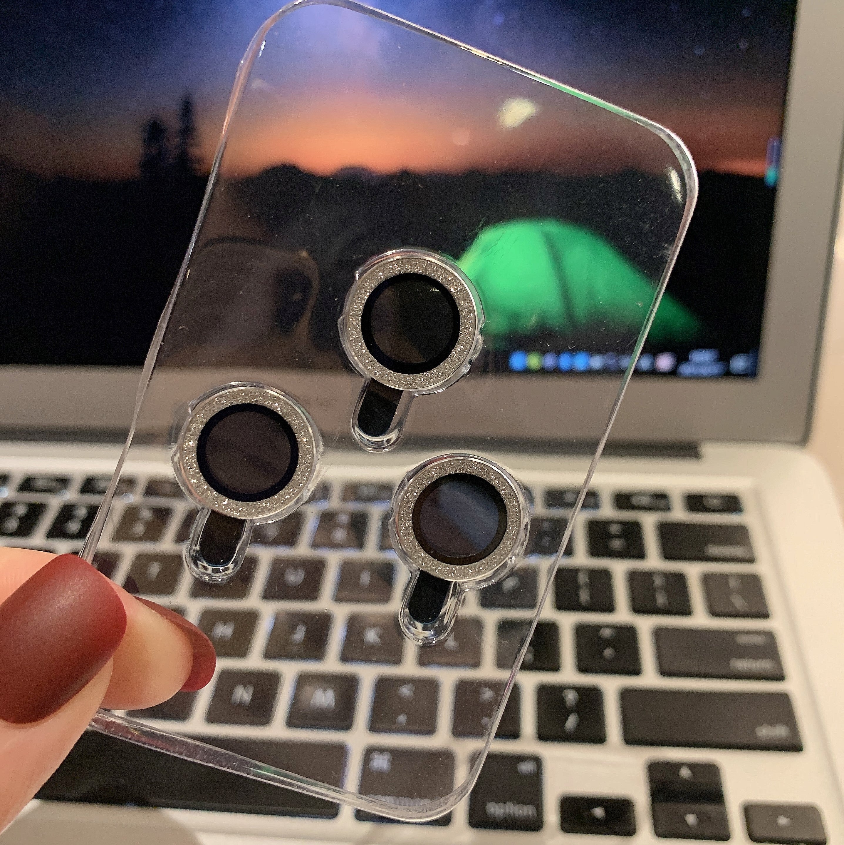 Sparkly Lens Protector for iPhone