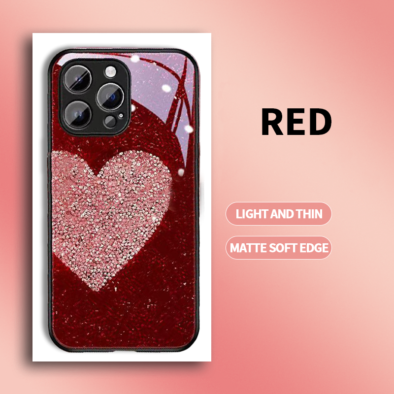Shiny Stained Glass Case Cover For iPhone