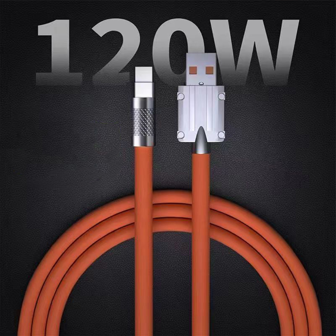 Liquid Silicone Mobile Phone Data Cable For iPhone