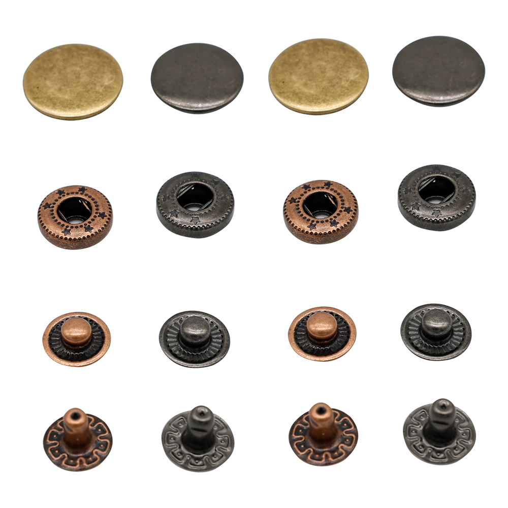 Stainless Steel Button Attractive Price New Type Stainless Steel Prong Snap Button Pants Button