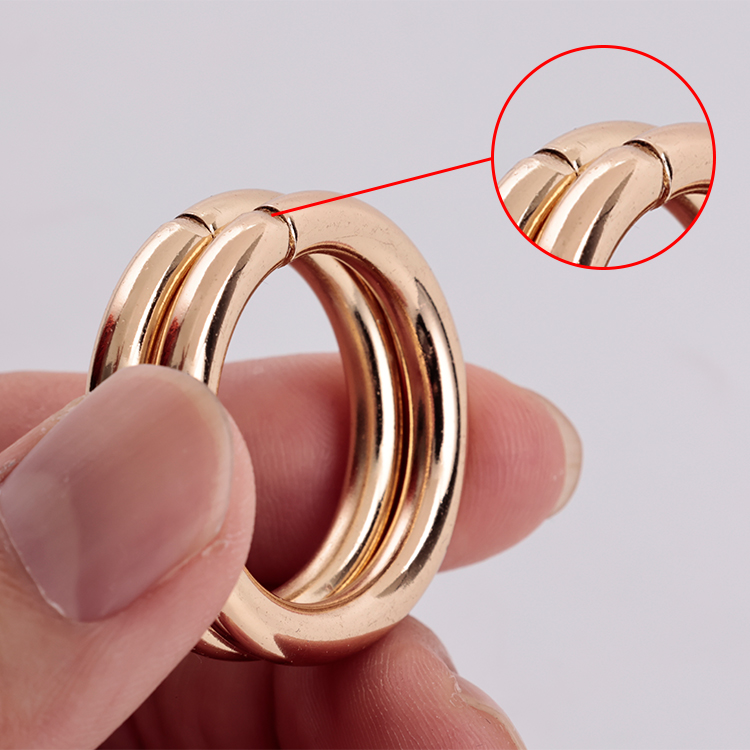 The connecting part of O ring is closed and shiny,without any damages