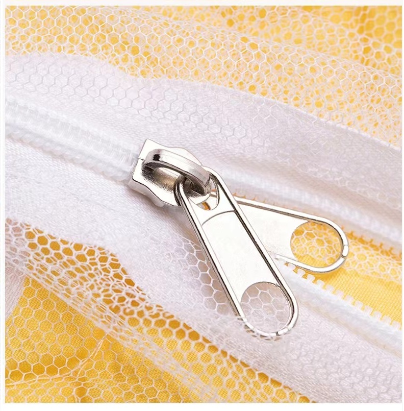 Factory Wholesale Nylon Zipper Non Lock Zipper Slider with Double Puller For Tent Double Puller Nylon Bedding Zipper Slider