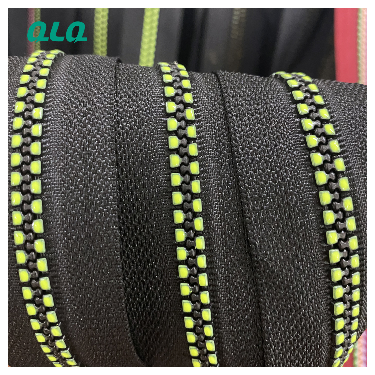 Great Price Custom 3# 5# 6#  8# 10#Colorful Plastic Zipper -QLQ Zipper