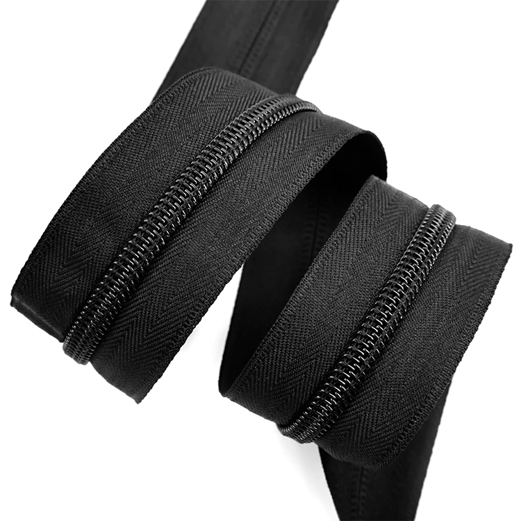 Manufacturer Factories High Quality Elastic Nylon Zipper Tape by the Roll -QLQ Zipper