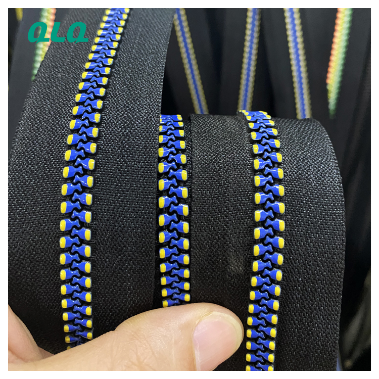 Great Price Custom 3# 5# 6#  8# 10#Colorful Plastic Zipper -QLQ Zipper