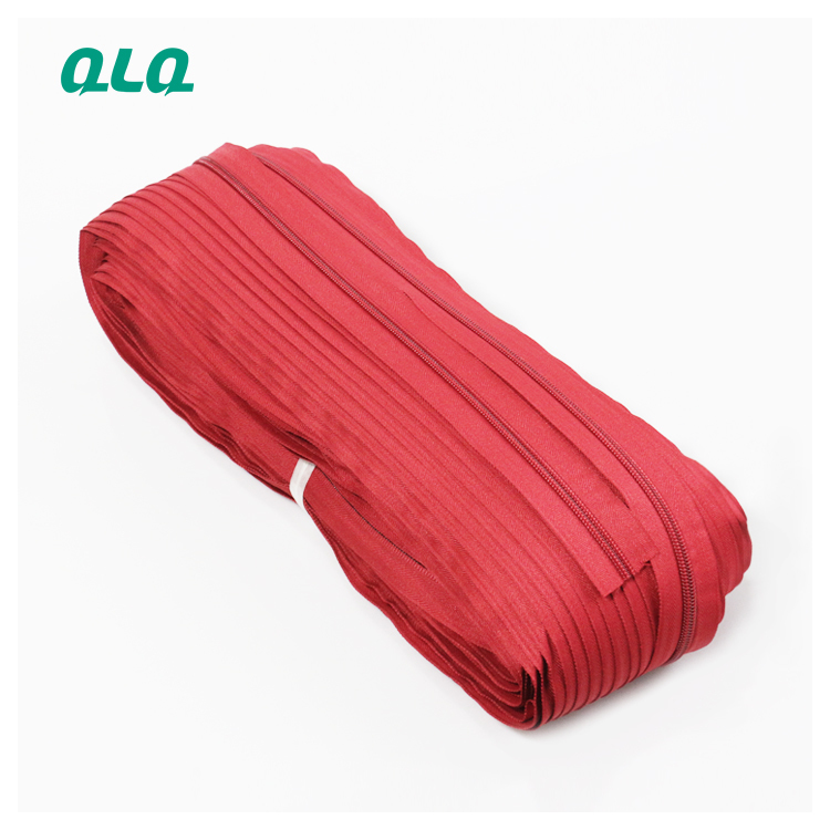 Factory Custom High Quality Colorful Competitive Nylon Zipper -QLQ Zipper