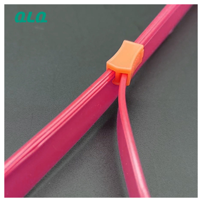 China Manufacturer Hot Sale Custom Logo Plastic Slider -QLQ Zipper