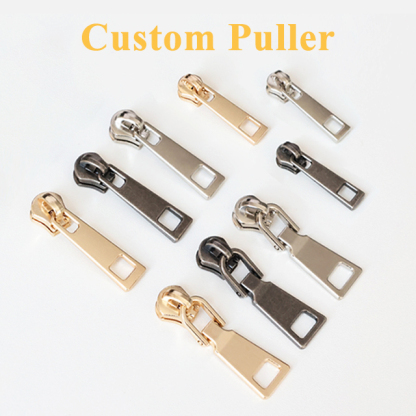 Zipper Puller Design Metal Zipper Puller Custom Metal Sliders-QLQ Zipper