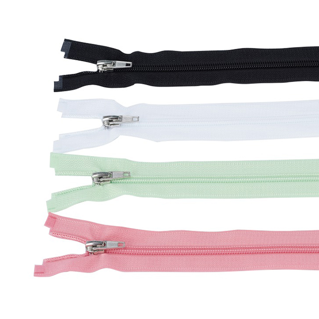 2022 Hot sale high quality custom colorful nylon zipper for doll toys 3#5#7#8# nylon finished closed end nylon zipper