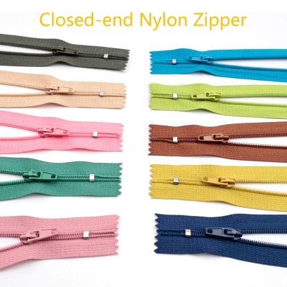 China Factory Competitive Price Custom Closed End Nylon Zipper-QLQ Zipper