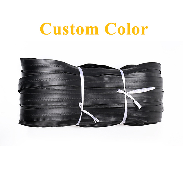 Waterproof Long Chain Zipper by Yard with PU TPU PVC Tape for Tent-QLQ Zipper