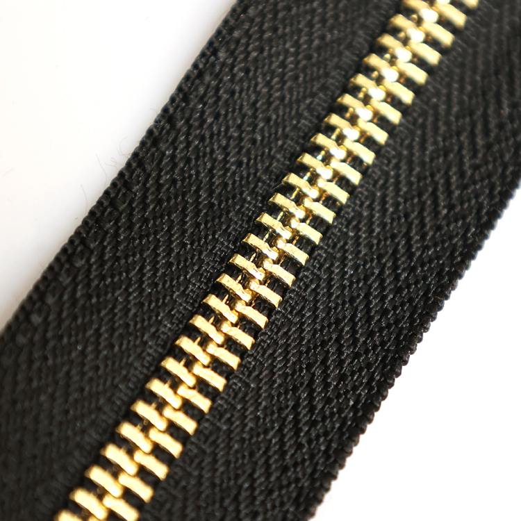 Metal Long Chain Zippers for Foldable Mini Money Makeup Pouch-QLQ Zipper
