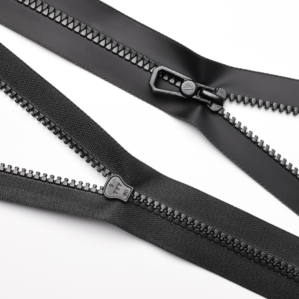Plastic Zip Watertight Open End Finished Zipper PU WaterProof Zipepr-QLQ Zipper