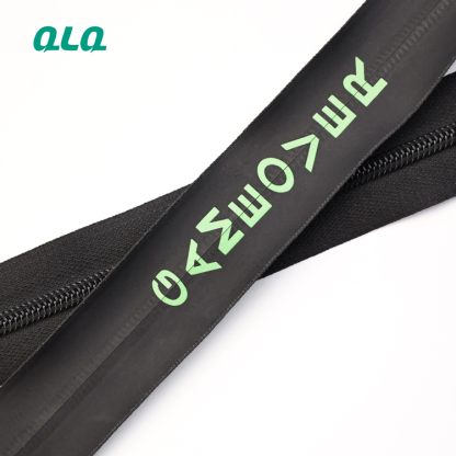 Outdoor Waterproof Long Chain Zipper with PU/TPU/PVC Coated-QLQ Zipper