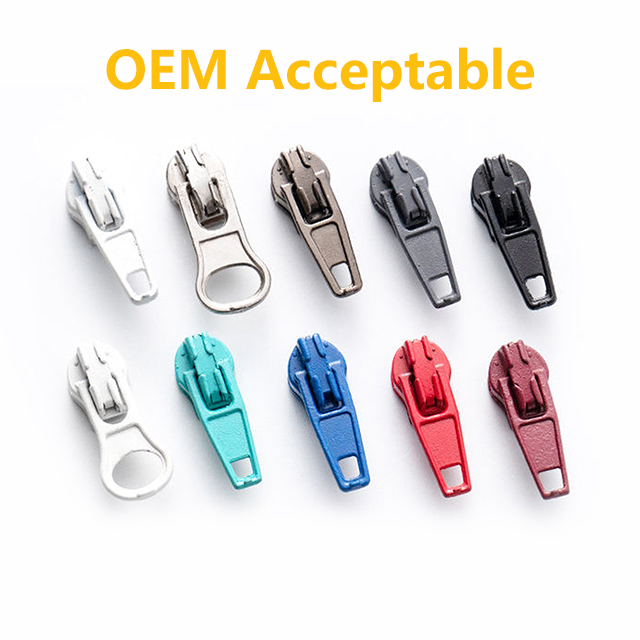 Factory Wholesale Metal Auto Lock Slider Puller For Trouser -QLQ Zipper