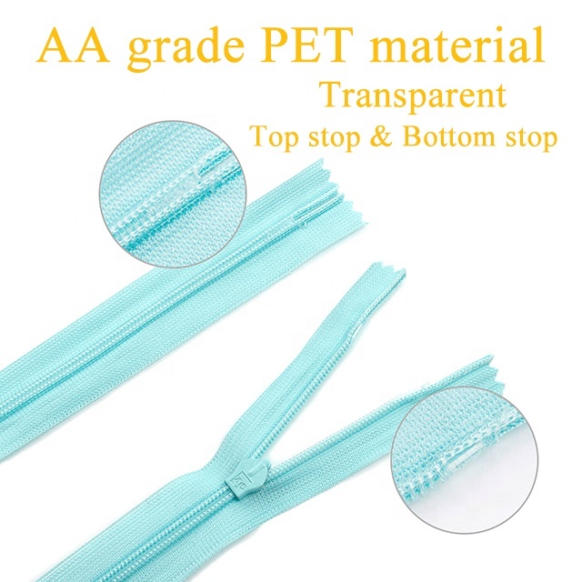 Manufacturer Direct Sale Invisible zipper Lace Tape Dress Hidden Zipper-QLQ Zipper