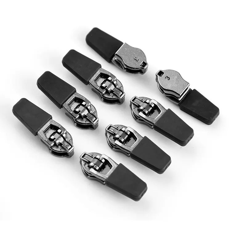 Reversible YG Slider With Plastic Puller Zinc YG Zipper Slider-QLQ Zipper