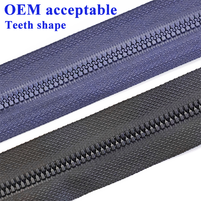 Wholesale custom High Quality POM Injection Plastic Zipper-QLQ Zipper