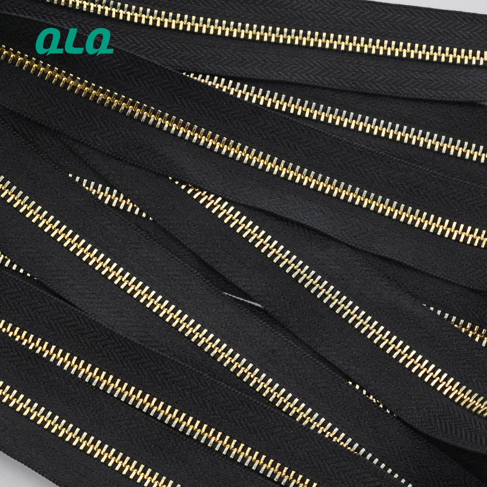 High Quality Metal Zippers for Jacket Wholesale Paint Metal Zipper -QLQ Zipper