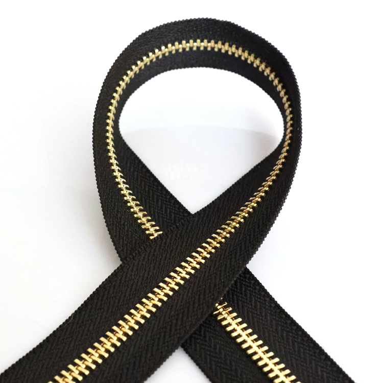High quality Aluminium Teeth zipper with Conductive Wire-QLQ Zipper