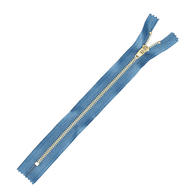 Zipper Supplier Wholesale YG Slider Brass Metal Zipper For Jeans 