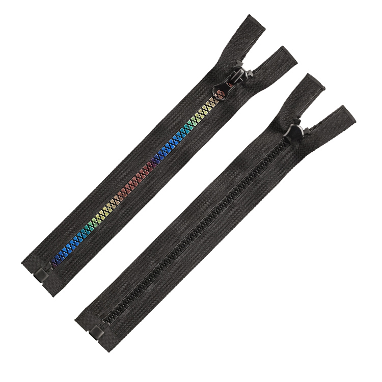POM Plastic Packaging Zipper Bags Color Diamond Rainbow Zip Wholesale-QLQ Zipper