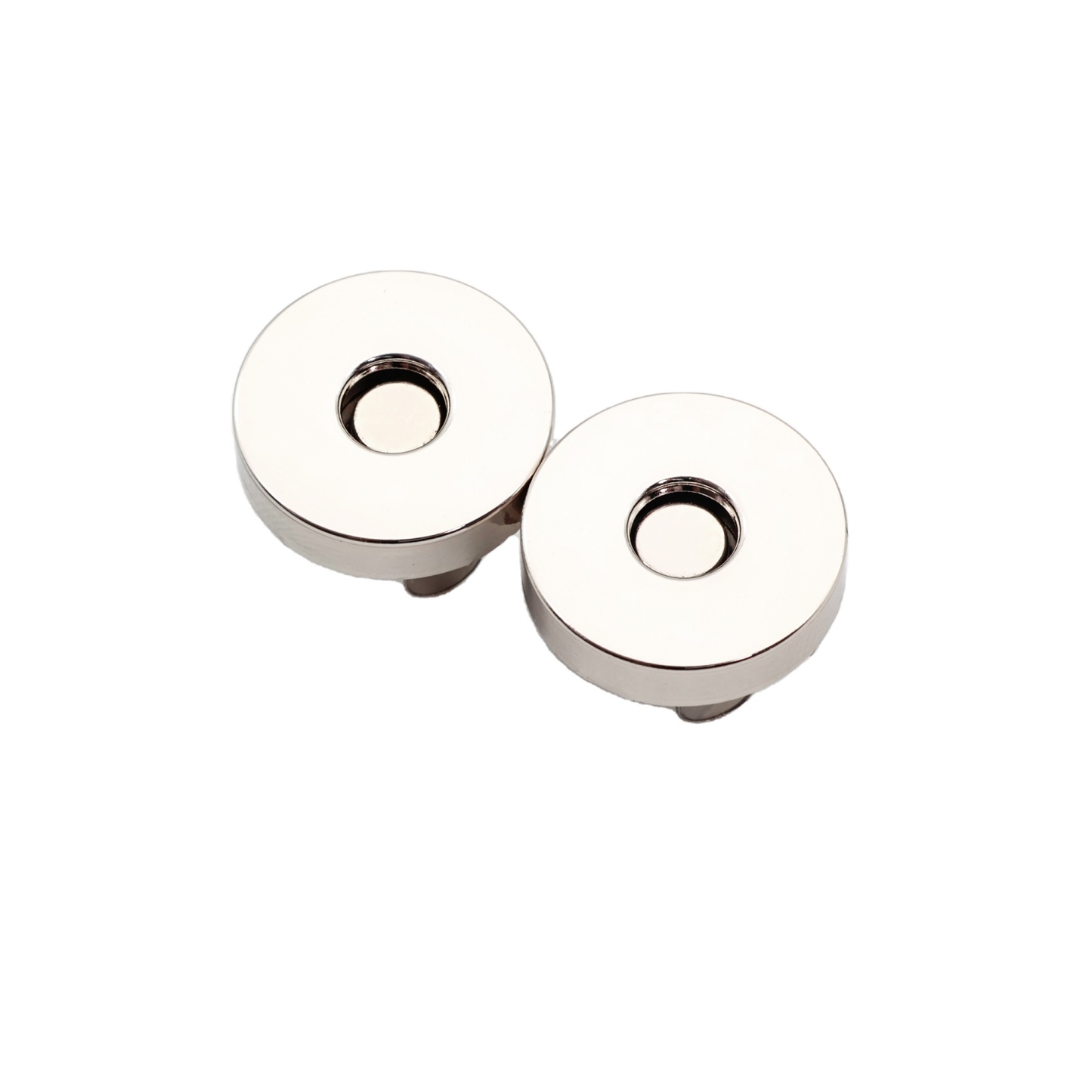 hot sale double sided DIY handmade leather hardware bump nail magnetic button for lady bag magnetic button magnetic buckle