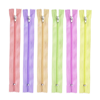 Hot Sale High Quality Custom Colorful Finished Nylon Zipper for Doll Toys-QLQ Zipper