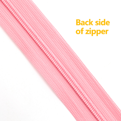 Factory Wholesale Custom Stronger Fabric Tape Invisible Long Chain Zipper-QLQ Zipper