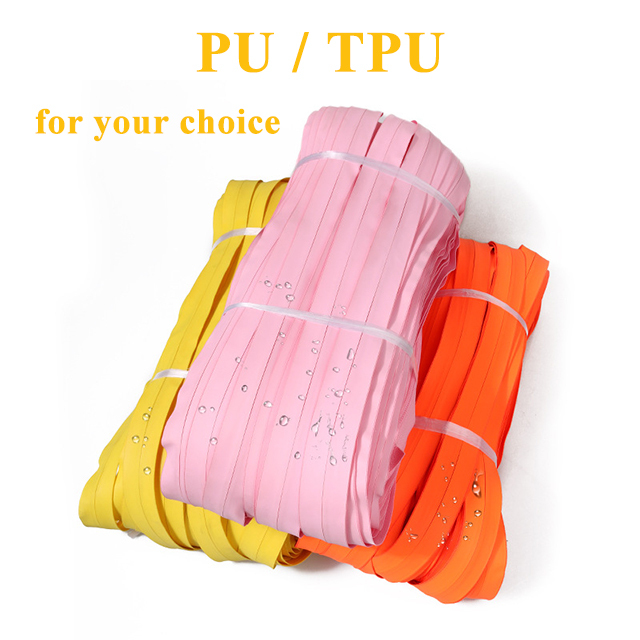 Waterproof Long Chain Zipper by Yard with PU TPU PVC Tape for Tent-QLQ Zipper