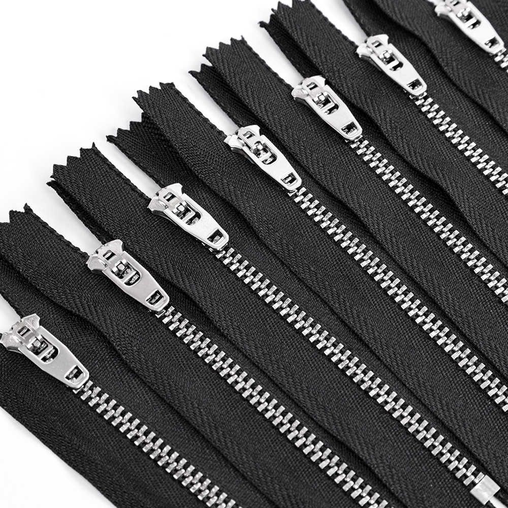 Best Selling Stainless Steel YG Slider 4.5# Metal Finished Zipper